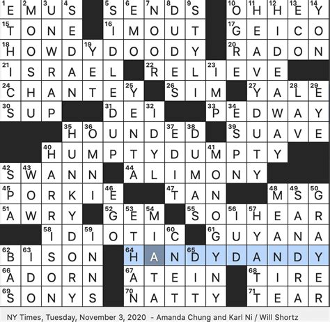 Answers for brit come starring Jennifer Saunders crossword clue, 6 letters. Search for crossword clues found in the Daily Celebrity, NY Times, Daily Mirror, Telegraph and major publications. Find clues for brit come starring Jennifer Saunders or most any crossword answer or clues for crossword answers.